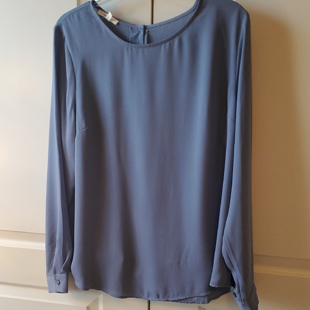 Elegant Maurices Steel Blue Women's Top